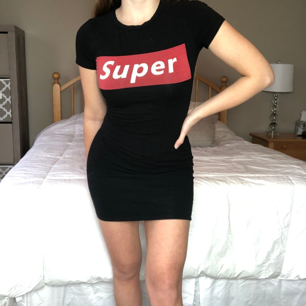 FASHION NOVA Super black Dress